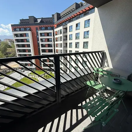 Apartmán Luxury 2br - Free Garage - Walk To Vitosha - 2 Bathrooms - New Building